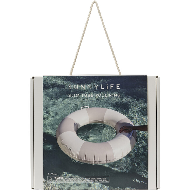 Slim Tube Pool Ring, Rustico Driftwood Stripe - Pool Floats - 2