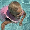 Swim Vest: 1/2, Cotton Candy Cherry Pink - Pool Floats - 3