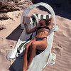 Solo Sun Shader: La Palma, Sage Stripe - Outdoor Decor - 3
