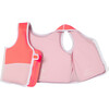 Swim Vest: 3/6 - Melody the Mermaid, Neon Strawberry Pink - Pool Floats - 3