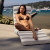 The Lounger Chair, Charcoal Stripe - Accent Seating - 4