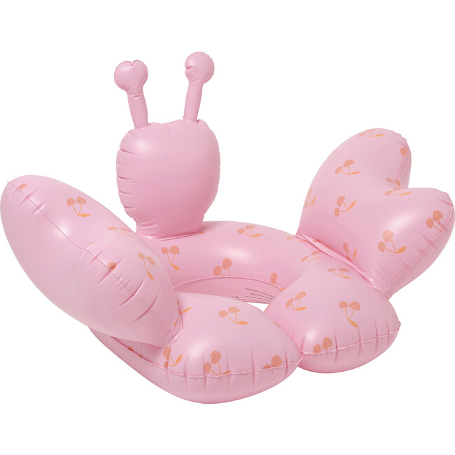 Tube Pool Ring: Cotton Candy Cherry Butterfly, Pink - Pool Floats - 5