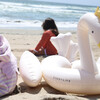 Tube Pool Ring: Princess Swan, White - Pool Floats - 6