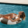 Slim Tube Pool Ring, Rustico Driftwood Stripe - Pool Floats - 5