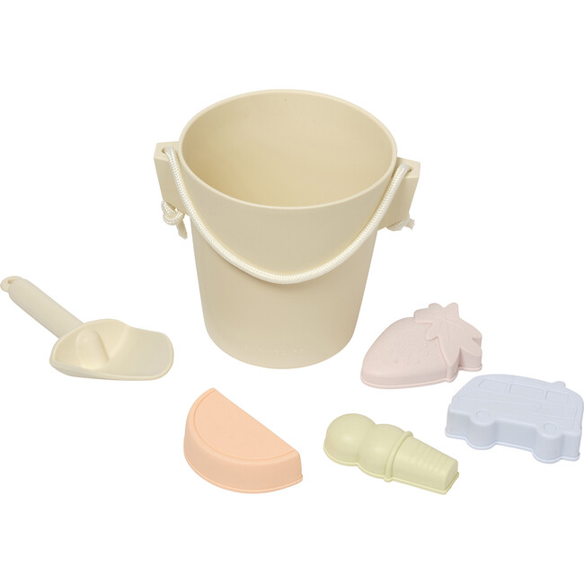 Silicone Bucket & Spade Set: Apple Sorbet, Multi
