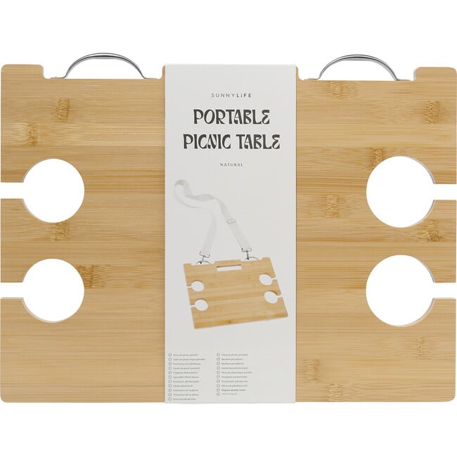 Portable Picnic Table: Le Weekend Natural, Beige