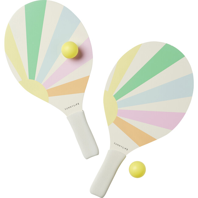 Pool Side Beach Paddle Set, Pastel Gelato