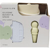 Silicone Bucket & Spade Set: Apple Sorbet, Multi - Pool Toys - 2