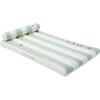 Luxe Lilo, Green Stripe - Pool Floats - 1 - thumbnail