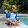 Skim Ball Set: Tides Out, Neon Yellow Stripe Citrus - Outdoor Games - 3