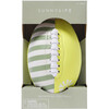 Neoprene Football: Tides Out, Neon Yellow Stripe Citrus - Outdoor Games - 2