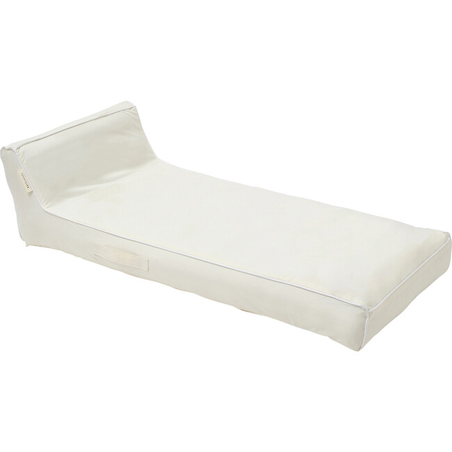 Luxe Lie-On Lounger: Casa Blanca, White