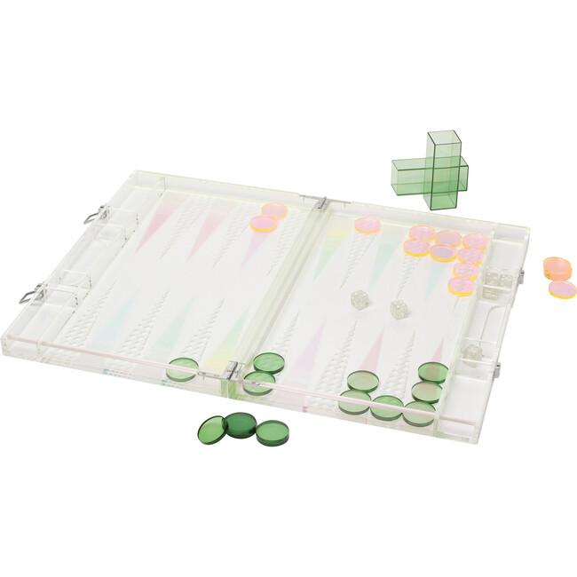 Lucite: Backgammon, Ombre Sherbert