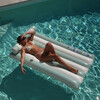 Luxe Lilo, Green Stripe - Pool Floats - 3