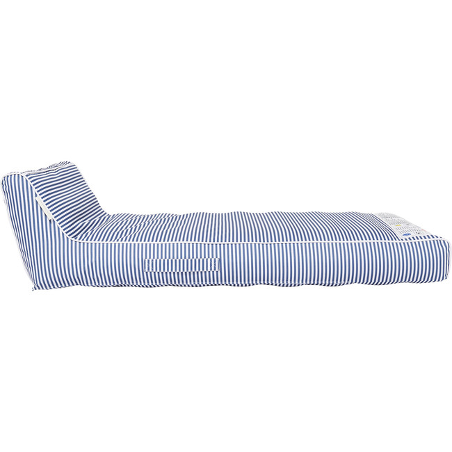 Luxe Lie-On Lounger: Le Weekend, Navy - Pool Floats - 2