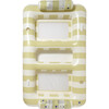 Luxe Twin Hammock Float: Casa, Sand Stripe - Pool Floats - 4