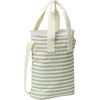 Light Cooler: Drinks Bag - La Palma, Sage Stripe - Lunchbags - 2