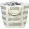 Light Cooler: Tote - La Palma, Sage Stripe - Lunchbags - 3