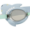 Mini Swim Goggles: Salty The Shark, Aqua Blue - Water Toys - 5
