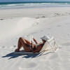 Reclining Beach Chair: Casa Cream, Off White - Accent Seating - 5