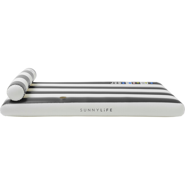 Luxe Lilo, Black Stripe - Pool Floats - 4