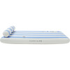 Luxe Lilo, Blue Stripe - Pool Floats - 4