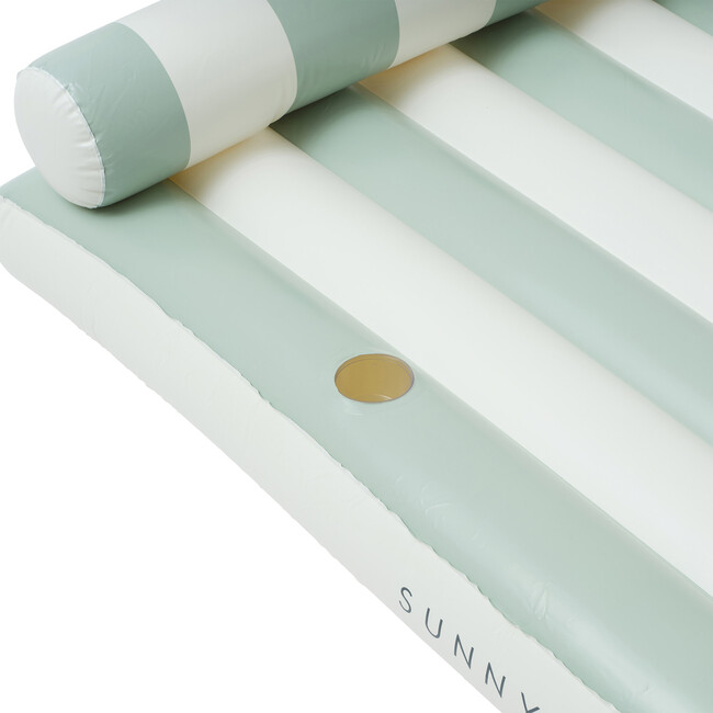 Luxe Lilo, Green Stripe - Pool Floats - 5