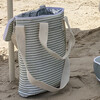 Light Cooler: Drinks Bag - La Palma, Sage Stripe - Lunchbags - 4