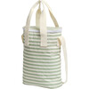 Light Cooler: Drinks Bag - La Palma, Sage Stripe - Lunchbags - 5