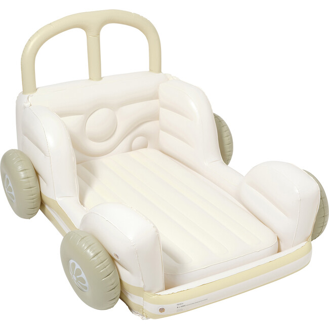 Kids Sleepover Bed: Summer Van Sand, Beige