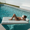 Luxe Lilo, Green Stripe - Pool Floats - 6