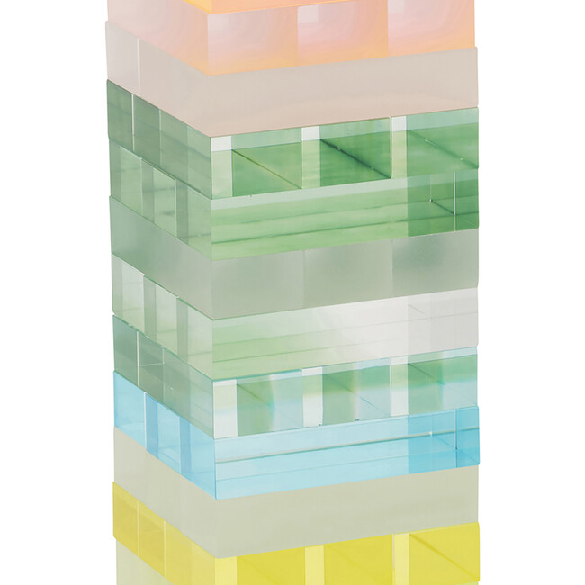 Lucite: Jumbling Tower, Ombre Sherbert - Games - 5