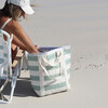 Light Cooler: Tote - La Palma, Sage Stripe - Lunchbags - 6