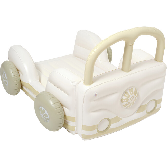 Kids Sleepover Bed: Summer Van Sand, Beige - Beds - 3