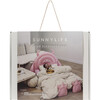 Kids Sleepover Bed: Monster, Pink - Beds - 2