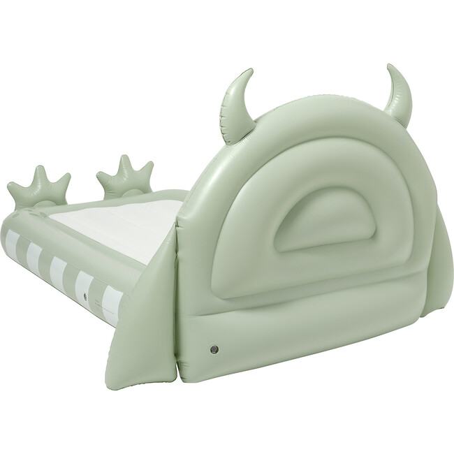 Kids Sleepover Bed: Monster, Sage - Beds - 3