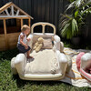 Kids Sleepover Bed: Summer Van Sand, Beige - Beds - 4