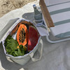 Light Cooler: Bag - La Palma, Sage Stripe - Lunchbags - 4