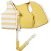 Kids Swim Vest: 2/3 - Sid The Seagull, Mustard Stripe - Pool Floats - 4