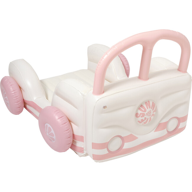 Kids Sleepover Bed: Summer Van Candy, Pink - Beds - 3