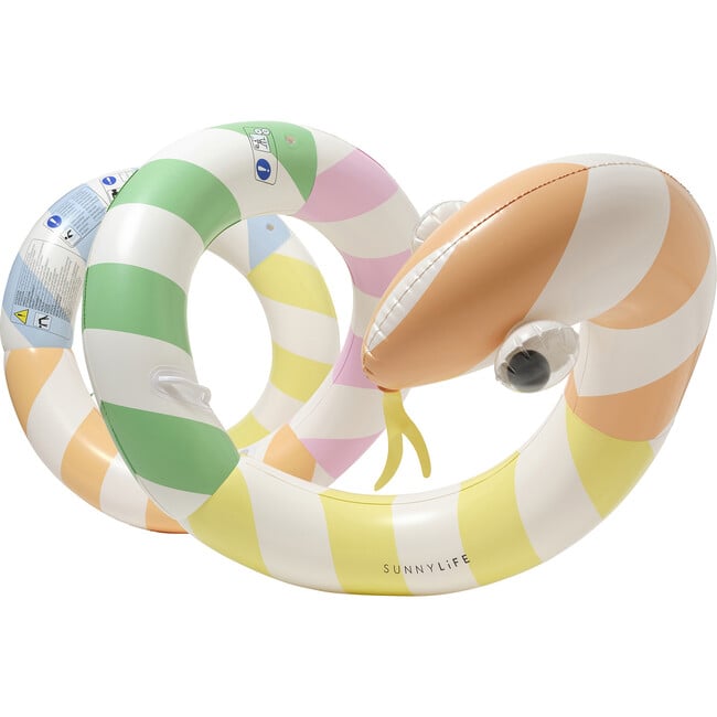 Giant Inflatable Noodle: Poolside, Sorbet Stripe