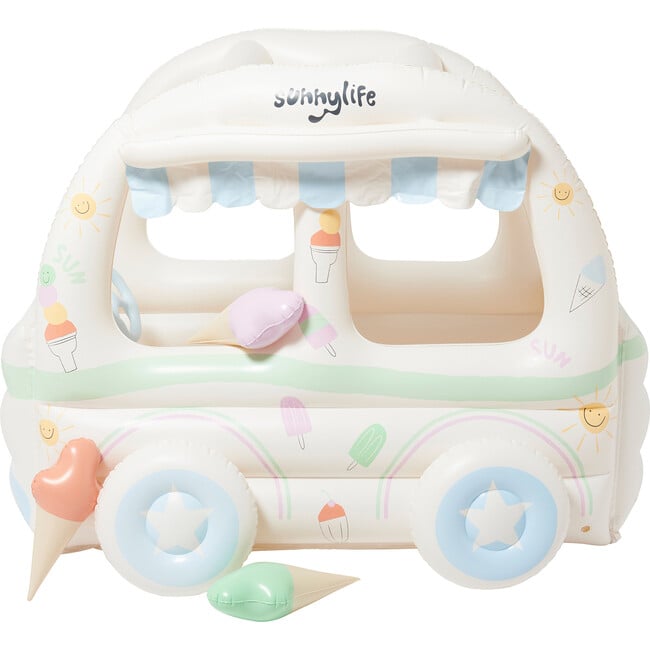 Inflatable Cubby: Summer Sundae, Multi - Playhouses - 2