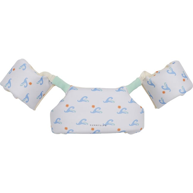 Floatie Jacket: 4/6 - Sid The Seagull, Mustard Stripe