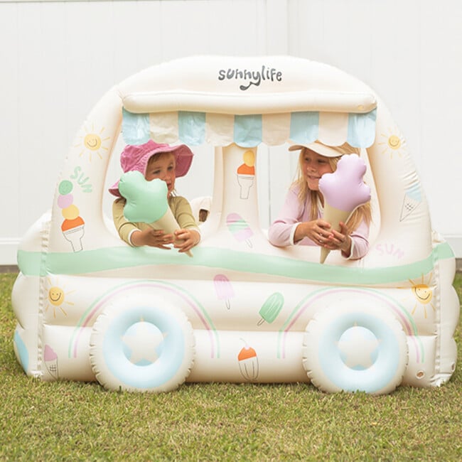 Inflatable Cubby: Summer Sundae, Multi - Playhouses - 4