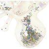 Inflatable Noodle: Cotton Candy- 2pk, Clear Glitter - Pool Floats - 5