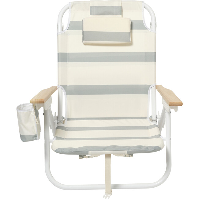 Deluxe Beach Chair: La Palma, Sage Stripe - Accent Seating - 2