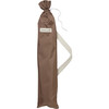 Compact Beach Umbrella: Rustico Driftwood, Brown - Umbrellas - 2