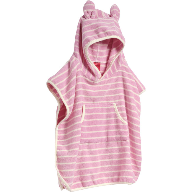 Character Hooded Towel: Cotton Candy, Pink Stripe