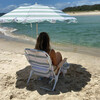 Deluxe Beach Chair: La Palma, Sage Stripe - Accent Seating - 3