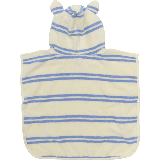 Character Hooded Towel: Sid The Seagull, Blue Stripe - Towels - 2